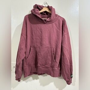 Daily Drills Maroon Hoodie Sweater